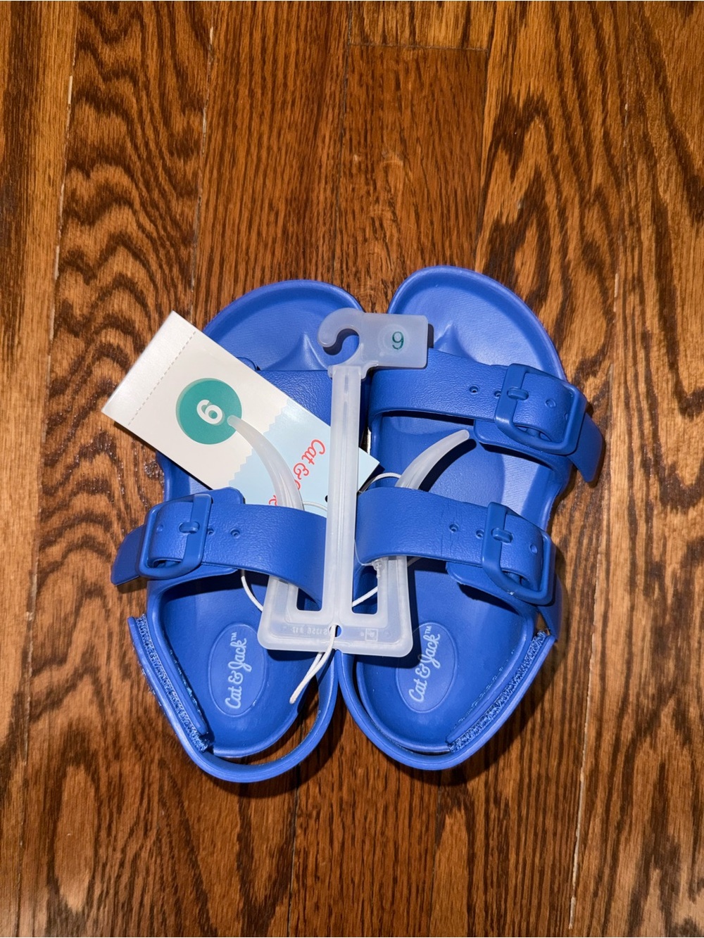 Cat & Jack Royal Blue Double-Buckle Kids Sandals